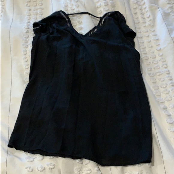 Black float blouse - Picture 5 of 5